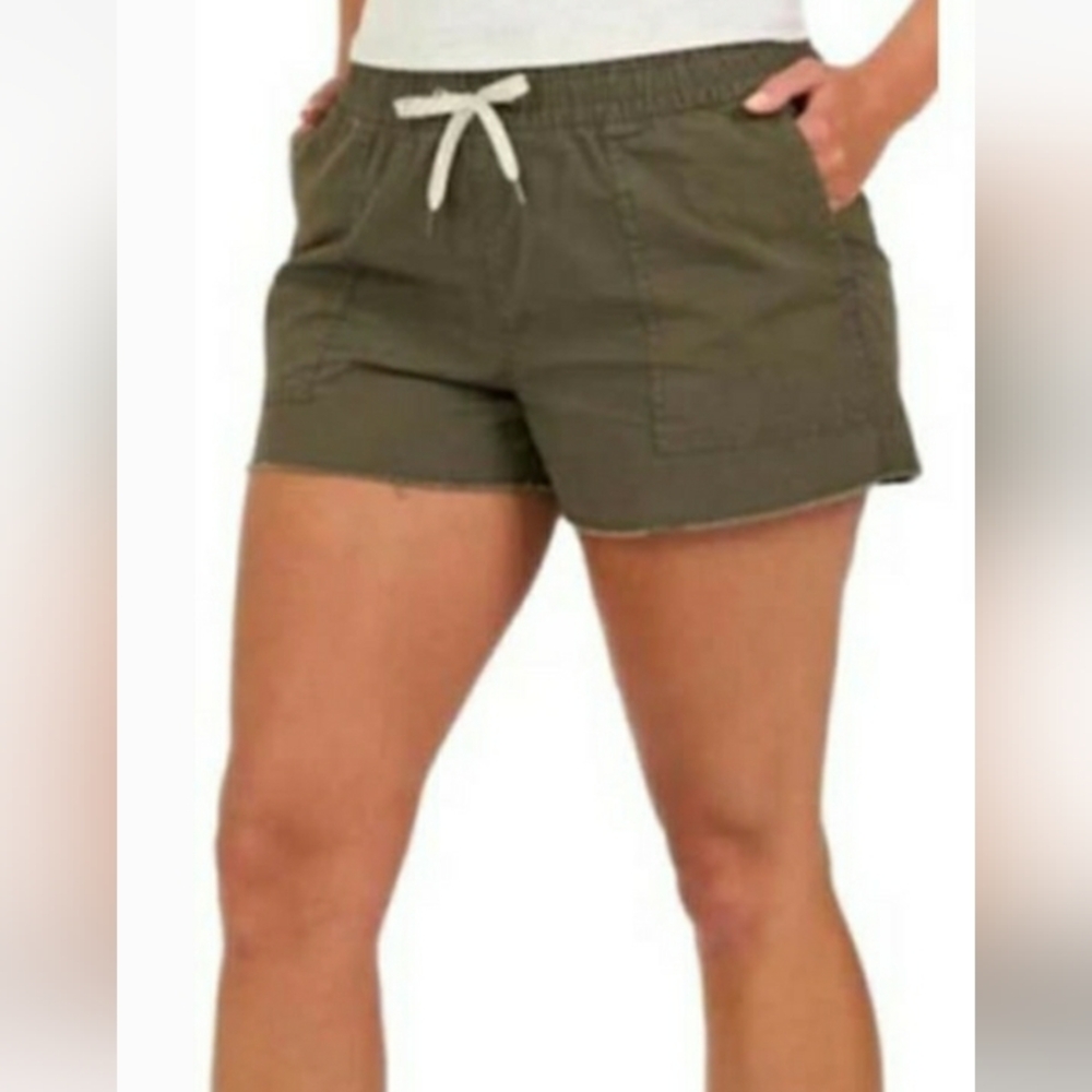 Vintage Ripstop Shorts w/raw hem